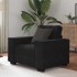 Sillón de terciopelo negro 59