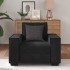 Sillón de terciopelo negro 59