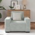 Sillón sofá gris claro 59 cm
