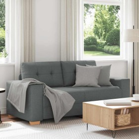 Sofá Loveseat gris oscuro 140 cm de