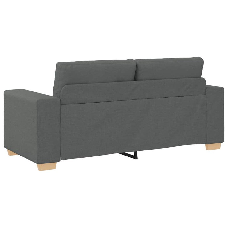 Sofá Loveseat gris oscuro 140 cm de
