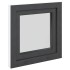 Ventana de sótano RISOR 60x60 cm oscilobatiente DIN