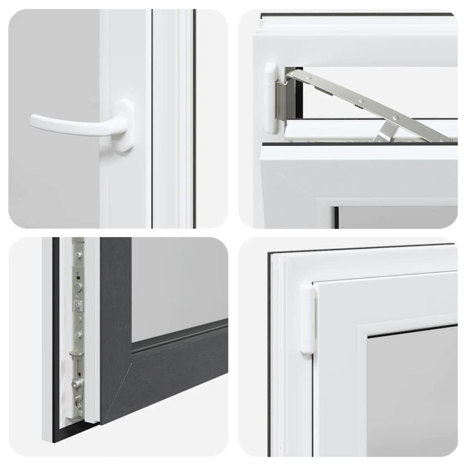 Ventana de sótano RISOR 60x60 cm oscilobatiente DIN