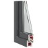 Ventana de sótano RISOR 60x60 cm oscilobatiente DIN