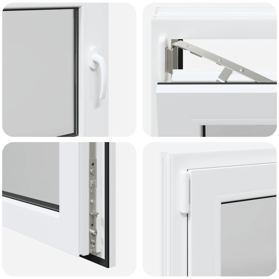 Ventana de sótano RISOR 80x60 cm oscilobatiente DIN