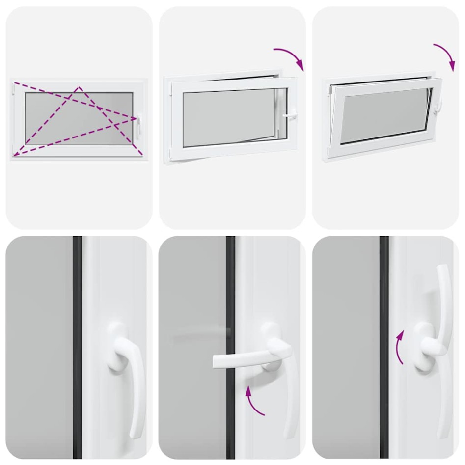 Ventana de sótano RISOR 100x60cm oscilobatiente DIN