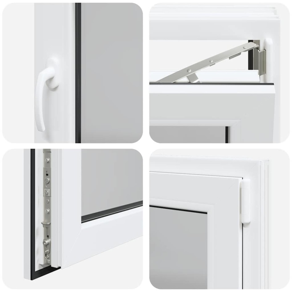 Ventana de sótano RISOR 80x60 cm oscilobatiente DIN