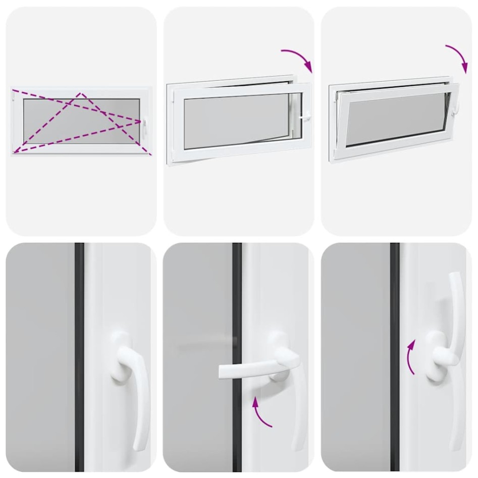 Ventana de sótano RISOR 120x60cm oscilobatiente DIN