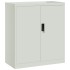 Armario archivador de acero gris claro 79x40x90