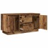 Mueble de TV con luces LED madera vieja 100x41x50