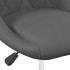 Sillas de comedor giratorias 6 unidades terciopelo gris