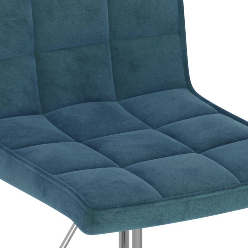 Sillas de comedor giratorias 2 uds terciopelo