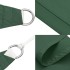 Toldo de vela cuadrado tela Oxford verde oscuro 7x7