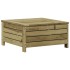 Juego de muebles jardín 6 pzas y cojines madera pino