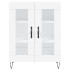 Aparador alto madera contrachapada blanco 69,5x34x180