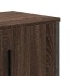 Mueble de TV madera de ingeniería roble marrón 180x34x41