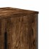 Mueble de TV madera de ingeniería roble ahumado 180x34x41