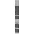 Armario estrecho madera ingeniería gris Sonoma 30x42,5x225