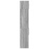 Armario estrecho madera ingeniería gris Sonoma 30x42,5x225