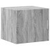 Armario estrecho madera ingeniería gris Sonoma 45x42,5x225