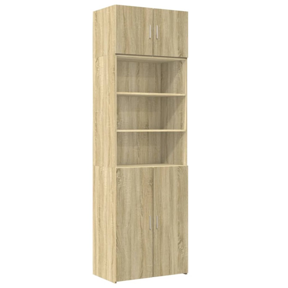 Armario de madera de ingeniería roble Sonoma 70x42,5x225