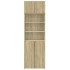 Armario de madera de ingeniería roble Sonoma 70x42,5x225