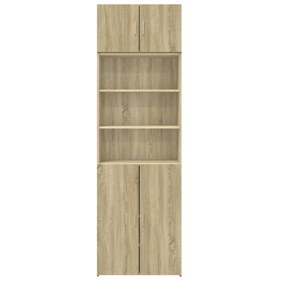Armario de madera de ingeniería roble Sonoma 70x42,5x225