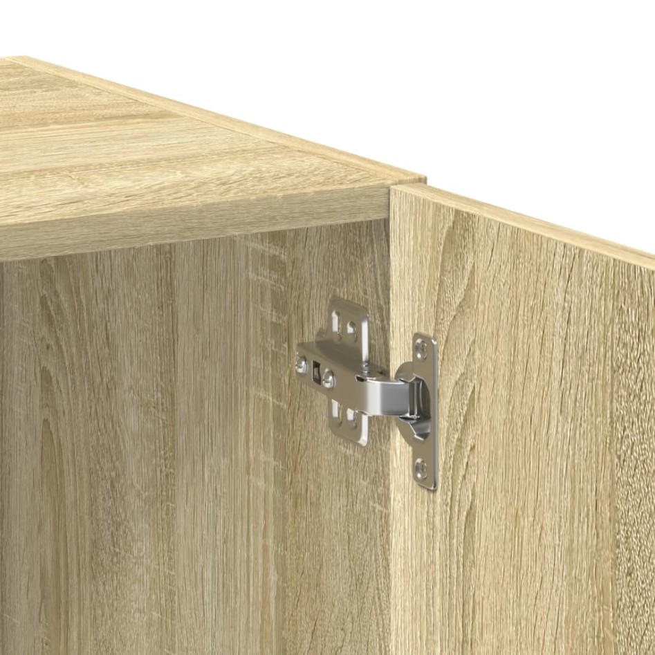 Armario de madera de ingeniería roble Sonoma 70x42,5x225