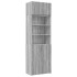 Armario de madera ingeniería gris Sonoma 70x42,5x225