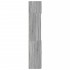 Armario de madera ingeniería gris Sonoma 80x42,5x225