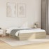 Estructura de cama madera de ingeniería roble Sonoma 160x200