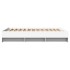Estructura de cama madera de ingeniería blanca 140x190