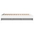 Estructura de cama madera de ingeniería blanca 135x190
