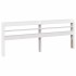 Cama sin colchón madera maciza de pino blanca 180x200