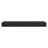 Lavabo de fundición de mineral/mármol negro mate 120x46x11