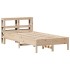 Estructura de cama sin colchón madera de pino maciza 120x200