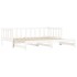 Sofá cama nido madera maciza de pino blanco 90x200