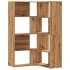 Estantería esquina 4 niveles madera roble artisan 85x85x140