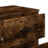 Cajonera de madera de ingeniería roble ahumado 91x35,5x74,5