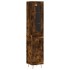 Aparador de madera contrachapada roble ahumado 34,5x34x180