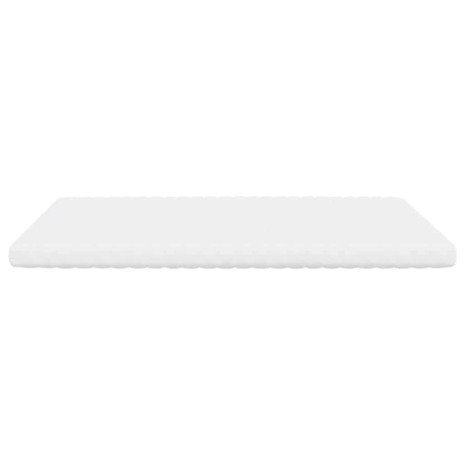 Colchón de espuma de 7 zonas dureza 20 ILD blanco 200x220