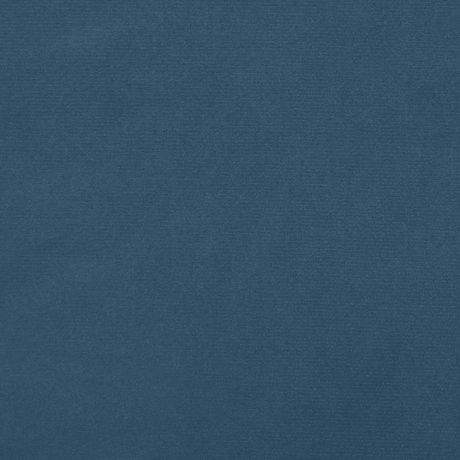Colchón muelles ensacados terciopelo azul oscuro 120x220x20