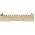 Cama con cajones madera ingeniería roble Sonoma 75x190