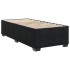 Cama box spring individual con colchón tela