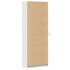 Aparador con LED madera de ingeniería blanco 74x32,5x200