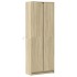 Aparador con LED madera ingeniería roble Sonoma 74x32,5x200