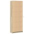Aparador con LED madera ingeniería roble Sonoma 74x32,5x200