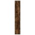 Aparador LED madera ingeniería roble ahumado 41,5x32,5x200