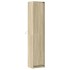 Aparador con LED madera ingeniería roble Sonoma