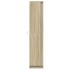 Aparador con LED madera ingeniería roble Sonoma